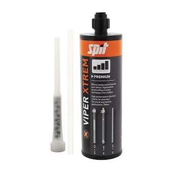 Cartouche VIPER XTREM 410ml buse+rall|Spit-SPT060188