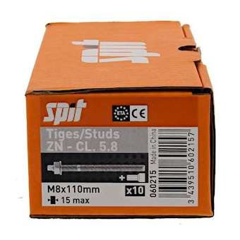 Tiges M8X110|Spit-SPT060215