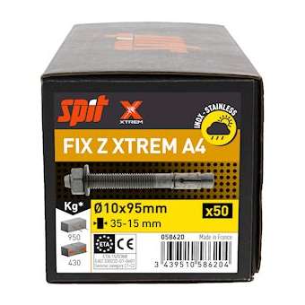 FIX Z XTREM 10x95/35-15 A4|Spit-SPT058620