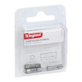 Cartouches fusibles pour appareils électroniques - 5x20mm - 3,15A|Legrand-LEG092934