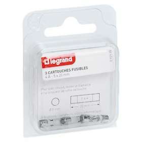 Cartouches fusibles pour appareils électroniques - 5x20mm - 4A|Legrand-LEG092935