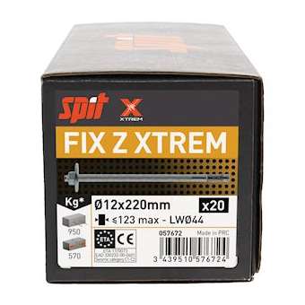 FIX Z XTREM LW 12x220/125|Spit-SPT057672