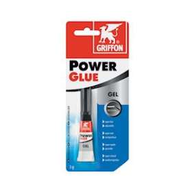 Power Glue colle ultra forte en gel - tube 3 G|Griffon france-GF26314275