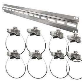 Support tuyauterie LPB120 et 8 CRU-QTC en Kit|Gripple-GPPLPB1208QTC400A