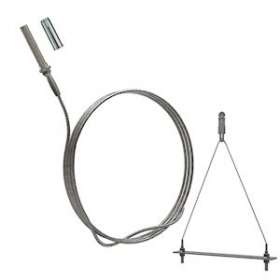 UniGrip Y Pipe N2 (55KG) L2m embout fileté M8 avec 2 filetages M8 entraxe 200mm|Gripple-GPPUGYP22EF8200M8