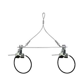 Sup.2 tubes 17 à 89mm entraxe 200mm dt 2 CRU 90kg H non régl|Gripple-GPPYT3AJGCAR