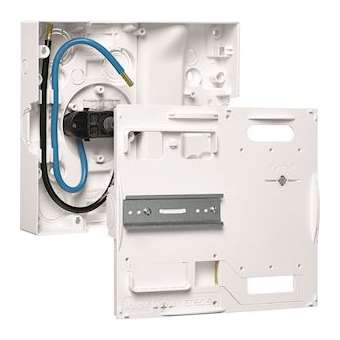 Panneau de contrôle pour CBE ou Linky Prof.45mm, pour coffret gamma13|Hager-HAGGA01N