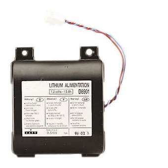 Pile lithium 7,2V/13AH|Hager-HAGBATLI02