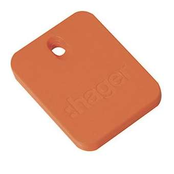 Badge pour clavier RLF200|Hager-HAGRLF101X