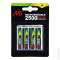 Blister(s) x 4 Accus Nimh blister x4 AA 1.2V 2500mAh|Enix energies-NXGACH956204