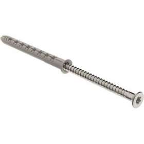 Cheville à expansion longue en nylon PA 6 D 8 x 120 mm avec vis Torx (x 50)|Bizline-BIZ720132
