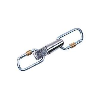 Joint tournant avec deux mousquetons pour aiguilles de tirage 9mm et plus|Agi robur-AGI398525