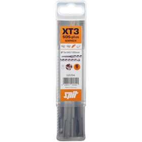 Pack 6 forets XT3 SDS+ D.5X160X100|Spit-SPT225704