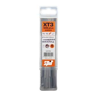 Pack 6 forets XT3 SDS+ D.8X160X100|Spit-SPT225708