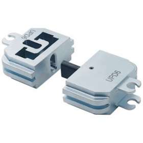 Adaptateur pour poinçonner le rail DIN symétrique et asymétrique, découpe 6x12mm|Klauke-KKEUPD6