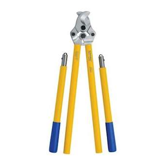 Coupe câbles manuel pour cuivre et aluminium, ø 38 mm max.|Klauke-KKEK101-2