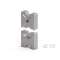 Matrice 4 E 50-10 CU pour XCT/XG7T 10-50²+C6 (Isolec2-Simabloc55 et AutoPress55)|TE Connectivity ( Ex Tyco Simel )-TYS039700