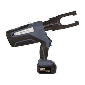 AutoPress U120C-Sertisseuse hydraulique sur accu 18V+coffret+charg + 1 batterie|TE Connectivity ( Ex Tyco Simel )-TYS000499