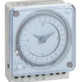 Inter horaire programmable analogique 72x72mm hebdomadaire - connexion à vis|Legrand-LEG049756