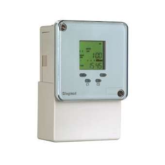 Inter horaire programmable digital 72x72mm journalier et hebdo 230V~ - 2 sorties|Legrand-LEG049682