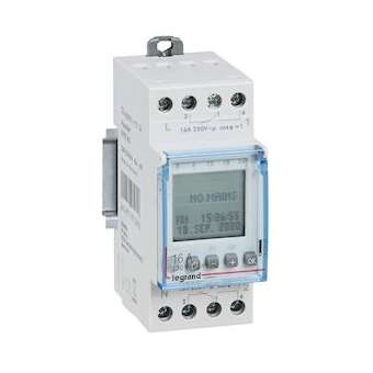 Interrupteur horaire annuel programmable Bluetooth 230V~ - 2 sorties 16A|Legrand-LEG412726