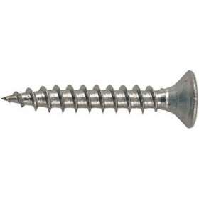 Vis bois aggloméré tête fraisée Pozidriv inox D 6 x 40 mm (x 100)|Bizline-BIZ770224