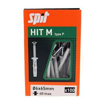 HITM 6x65/40P|Spit-SPT050122
