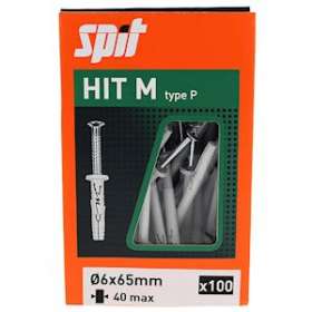 HITM 6x65/40P|Spit-SPT050122