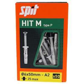 HITM 6x50/25p A2|Spit-SPT060105