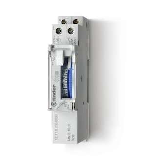 Horloge journalière mécanique 1NO 16A 230V AC, sans réserve de marche|Finder-FID121182301000