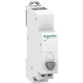 Acti9, iPB bouton-poussoir simple gris 1 NO + 1 NF 20A 230VCA|Schneider Electric-SCHA9E18033