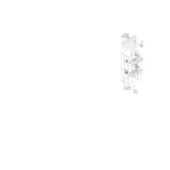 Kit Horiz. XT3 3/4P Fixe H200mm L600mm|ABB-ABBPHCX3401