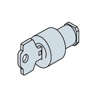 Barillet type Ronis R455 pour Serrure EV1008|ABB-ABBEV1037