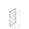 Habillage de fond IP65 H1800mm L800mm (x1)|ABB-ABBPPEB1886