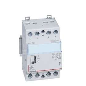 Contacteur de puissance CX³ bobine 230V~ - 4P 250V~ - 63A - 4F - 3 modules|Legrand-LEG412556