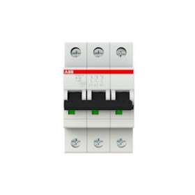 Disjoncteur S203M 3P 50A Courbe B Raccordement à vis - 15KA (3Modules)|ABB-ABB354318
