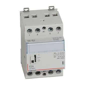 Contacteur de puissance CX³ bobine 230V~ - 4P 250V~ - 63A - 4O - 3 modules|Legrand-LEG412557