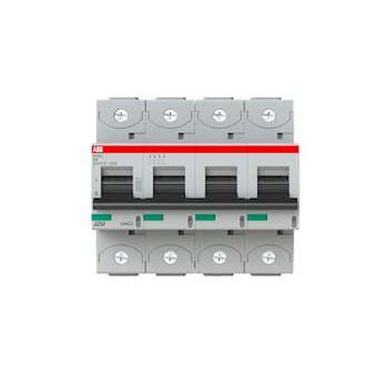 Disjoncteur S804C 4P 40A Courbe C Raccordement à vis - 25KA (6Modules)|ABB-ABB744442