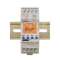 Interrupteur horaire digital 24h 7j 2 modules 12 à 24v uc