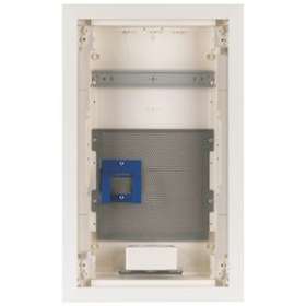 Coffret multimédia p.mur creux à 3 rangées|Eaton industries-EONKLV-36HWM-F
