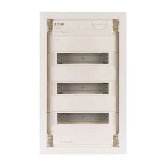 Coff.de distr.à encast.à 3 rangées 36 modules|Eaton industries-EONKLV-36UPS-F
