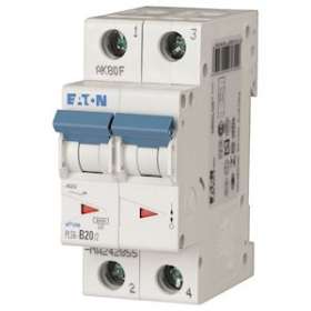 Disj. PLS 2X20A 6kA (EN 60898) cbe C|Eaton industries-EONPLS6-C20-2-MW