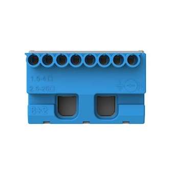 Bornier neutre Mistral-8X4mm²+2X25mm²-Rapide et à vis|ABB-ABB799203