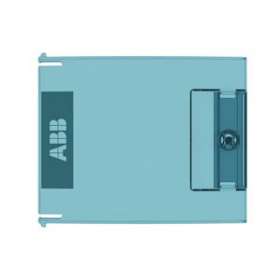 Porte transparente 1X4M pour Coffret Mistral41F|ABB-ABBL612628