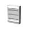 Coffret Saillie Mistral 41W 650DEG sans Porte-3X18M|ABB-ABBF711957
