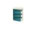 Coffret Encastre Mistral41F 650DEG avec Porte Transp.3X18M|ABB-ABBL611397