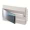 Coffret Encastre Mistral41F 850DEG avec Porte Transp. 1X18M|ABB-ABBL611401