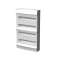 Coffret Saillie Mistral 41W 750DEG sans Porte-4X18M|ABB-ABBF712427