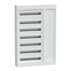 PrismaSeT S - coffret saillie plastique & métal 7 rangées 24 modules + Gaine|Schneider Electric-SCHLVSSD724