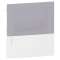 Pragma - mini coffret encastré - 1x8 mod. - portillon transp. - bornier terre|Schneider Electric-SCHMIP21108T